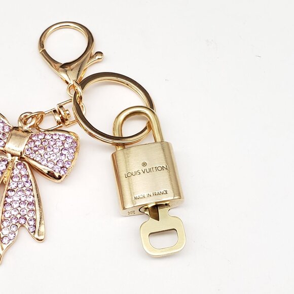 Authentic Louis Vuitton Lock & Key with unbranded Bagcharm, Keycharm, Keychain - Picture 5 of 8